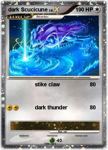 Pokemon dark Scucicune