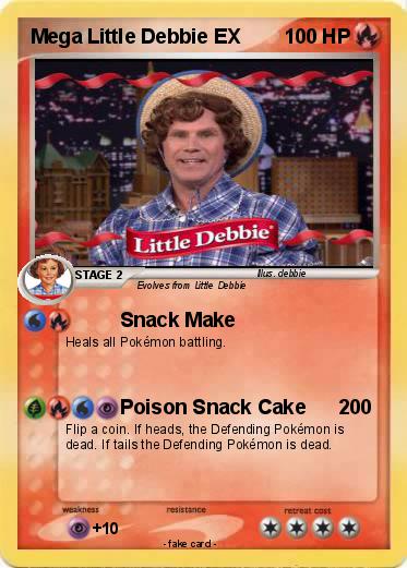 Pokemon Mega Little Debbie EX