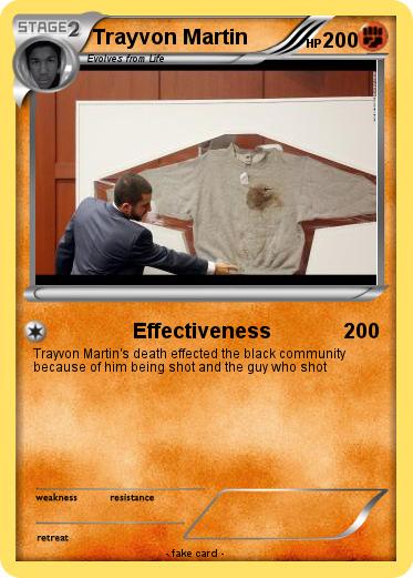 Pokemon Trayvon Martin