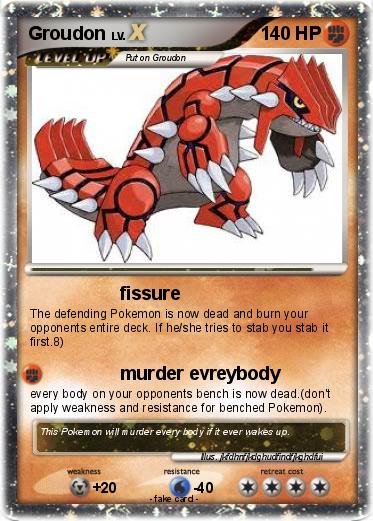 Pokemon Groudon