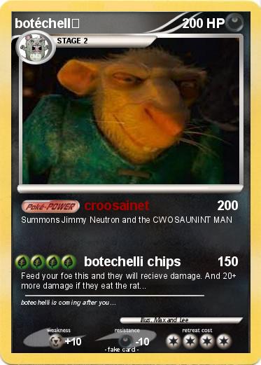 Pokemon botéchellɨ
