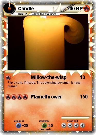 Pokemon Candle