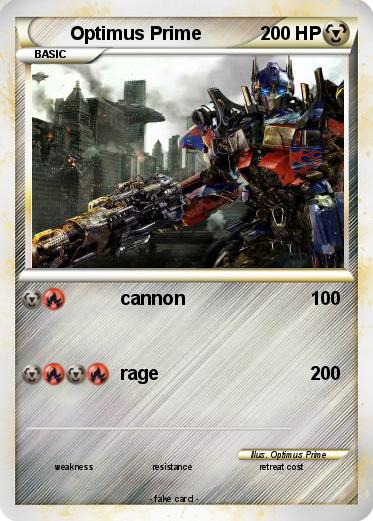 Pokemon Optimus Prime