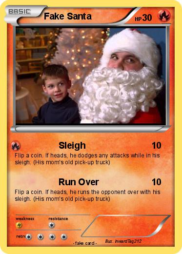 Pokemon Fake Santa
