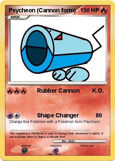 Pokemon Psycheon (Cannon form)