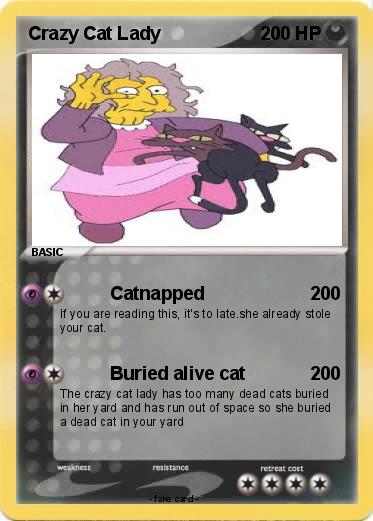 Pokemon Crazy Cat Lady