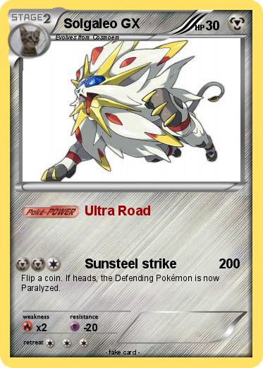 Pokemon Solgaleo GX