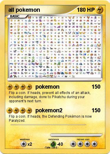 Pokemon all pokemon