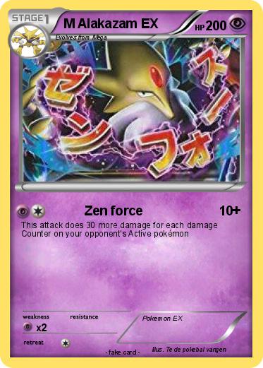 Pokemon M Alakazam EX