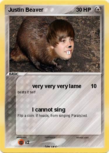 Pokemon Justin Beaver