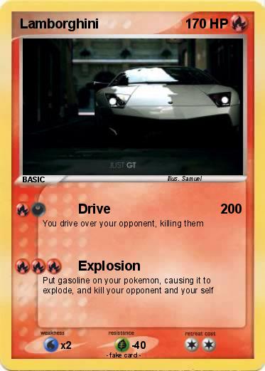 Pokemon Lamborghini