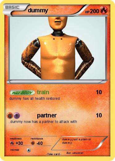 Pokemon dummy