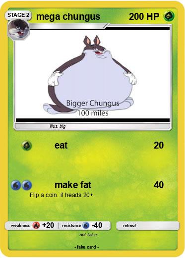 Pokemon mega chungus