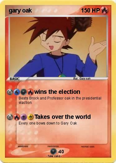Pokemon gary oak