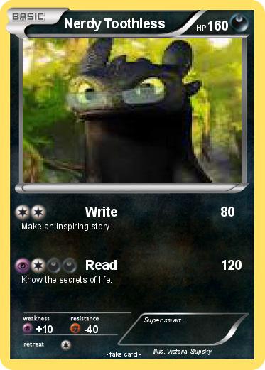 Pokemon Nerdy Toothless