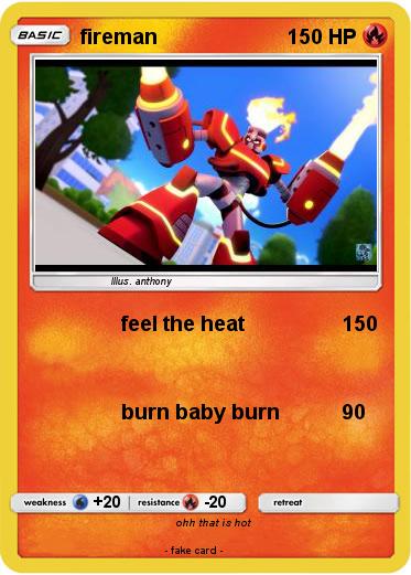 Pokemon fireman