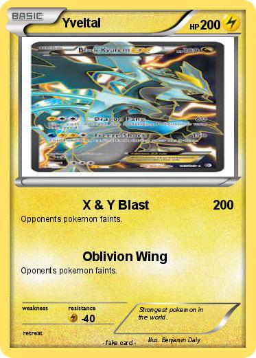 Pokemon Yveltal