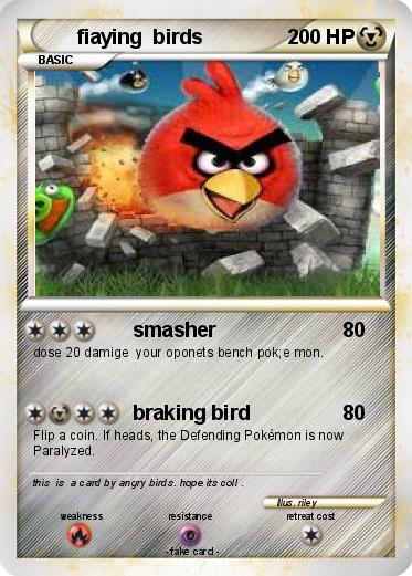 Pokemon fiaying  birds