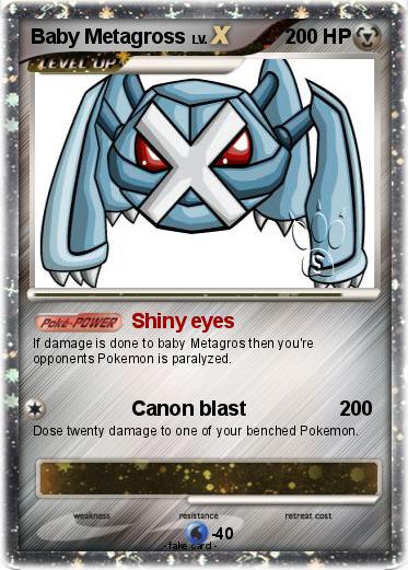 Pokemon Baby Metagross