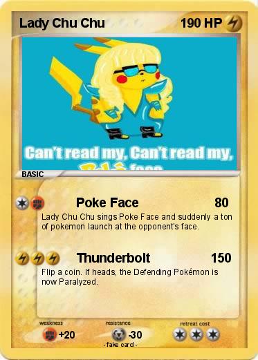 Pokemon Lady Chu Chu