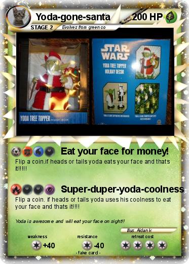 Pokemon Yoda-gone-santa