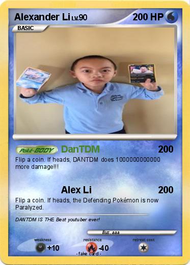 Pokemon Alexander Li
