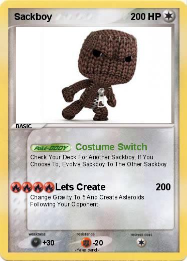 Pokemon Sackboy