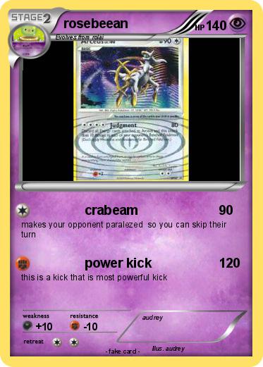 Pokemon rosebeean