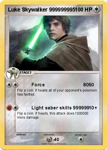 Pokemon Luke Skywalker 999999995