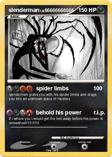 Pokemon slenderman