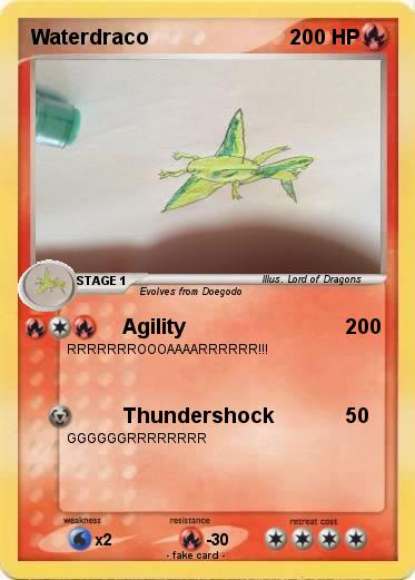 Pokemon Waterdraco