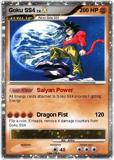 Pokemon Goku SS4