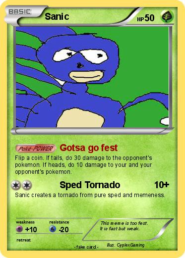 Pokemon Sanic
