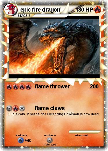 Pokemon epic fire dragon