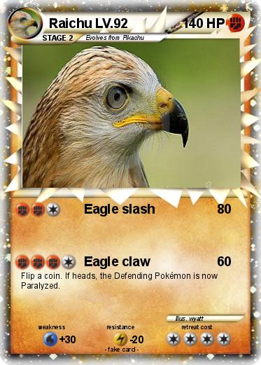 Pokemon Raichu LV.92
