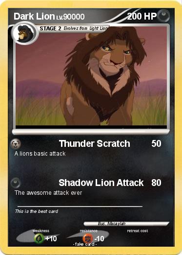 Pokemon Dark Lion