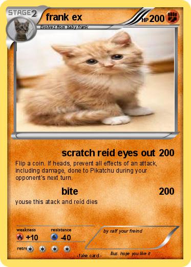 Pokemon frank ex