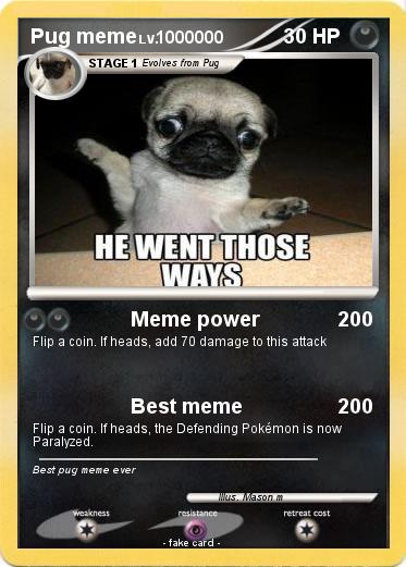 Pokemon Pug meme