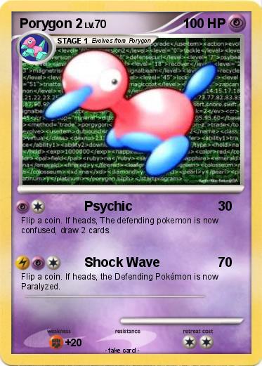 Pokemon Porygon 2