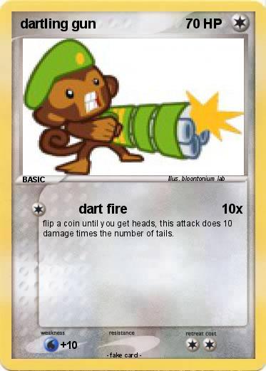 Pokemon dartling gun