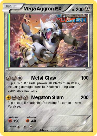 Pokemon Mega Aggron EX
