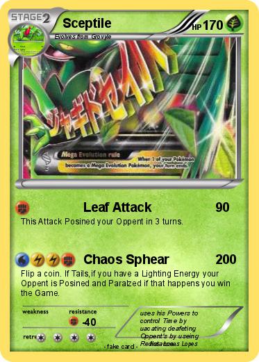 Pokemon Sceptile
