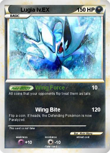 Pokemon Lugia lv.EX