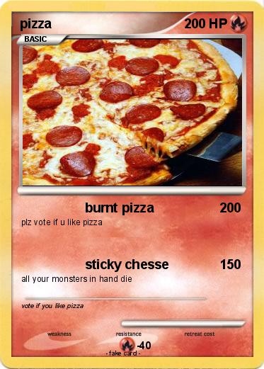 Pokemon pizza