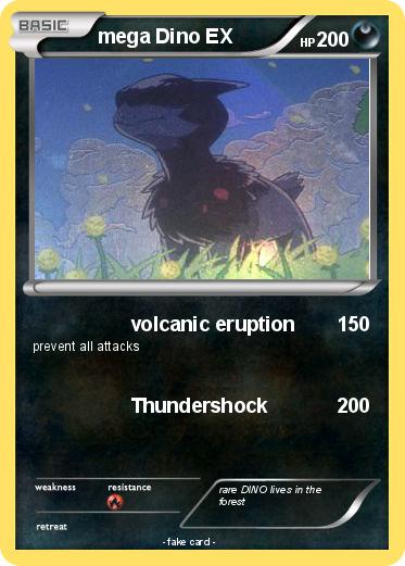 Pokemon mega Dino EX