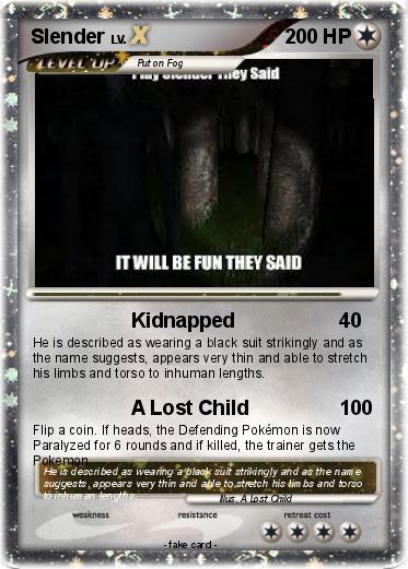 Pokemon Slender