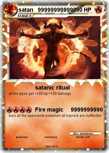 Pokemon satan   999999999999