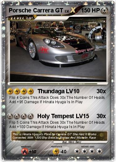 Pokemon Porsche Carrera GT