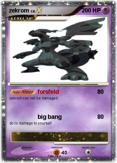 Pokemon zekrom