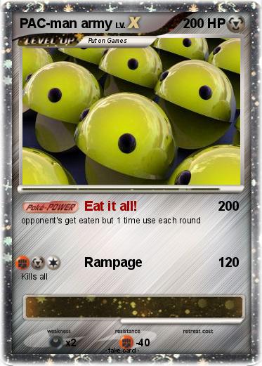 Pokemon PAC-man army